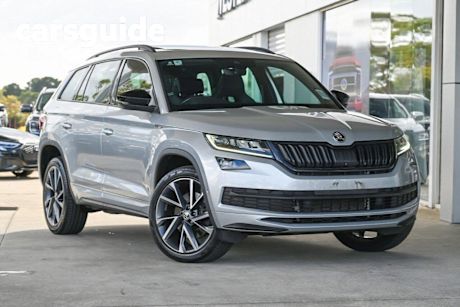 Silver 2020 Skoda Kodiaq Wagon 132 TSI Sportline (4X4)