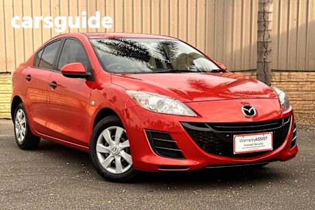 Red 2011 Mazda 3 Sedan NEO