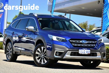 Blue 2024 Subaru Outback Wagon AWD Touring XT