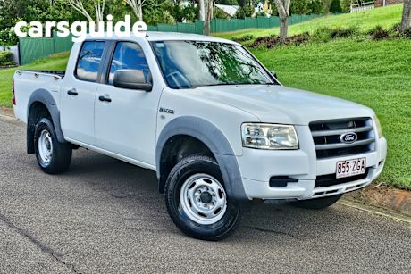 White 2009 Ford Ranger Dual Cab Pick-up XL (4X2)