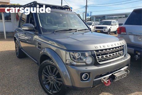 Grey 2016 Land Rover Discovery Wagon TDV6 Graphite