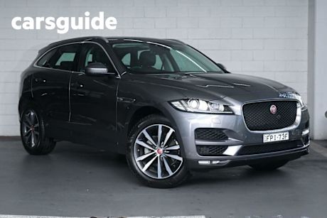 Grey 2016 Jaguar F-Pace Wagon 20D Prestige