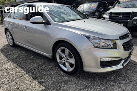 Silver 2015 Holden Cruze Sedan SRI V