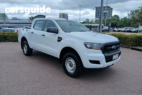 White 2018 Ford Ranger Ute Tray XL Hi-Rider
