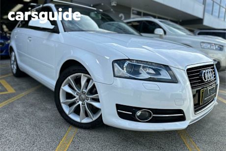 White 2010 Audi A3 Hatchback 1.8 Tfsi Ambition