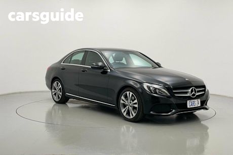 Black 2017 Mercedes-Benz C200 Sedan