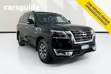 Black 2024 Nissan Patrol Wagon TI-L (4X4)