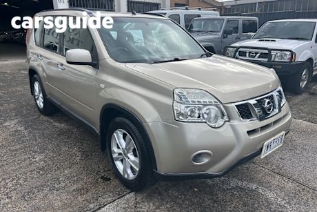 Gold 2013 Nissan X-Trail Wagon ST (4X4)