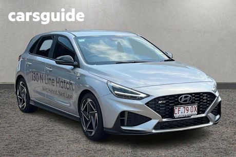 Silver 2024 Hyundai I30 Hatchback N Line Mhev