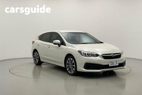 White 2020 Subaru Impreza Hatchback 2.0I (awd)