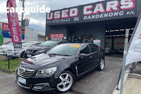 Black 2014 Holden Calais Sedan V