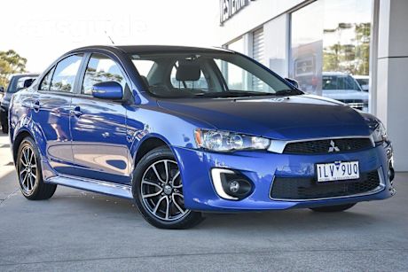 Blue 2017 Mitsubishi Lancer Sedan ES Sport