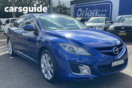 Blue 2008 Mazda Mazda6 Hatch