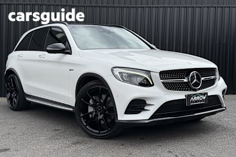 White 2016 Mercedes-Benz GLC43 Wagon