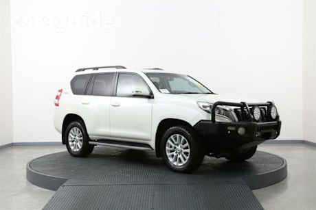 White 2017 Toyota Landcruiser Prado Wagon Kakadu (4X4)