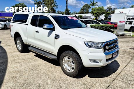 White 2016 Ford Ranger Super Cab Utility XLT 3.2 (4X4)