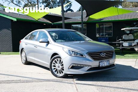 Silver 2015 Hyundai Sonata Sedan Elite
