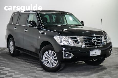 Black 2019 Nissan Patrol Wagon TI (4X4)