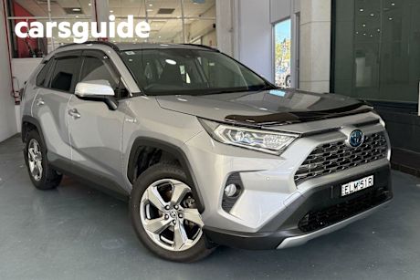 Silver 2020 Toyota RAV4 Wagon GXL (2WD) Hybrid