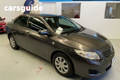 Grey 2007 Toyota Corolla Sedan Ascent