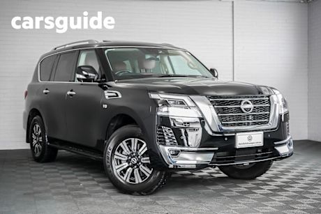 Black 2023 Nissan Patrol Wagon TI-L (4X4)