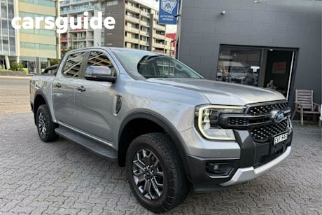 Silver 2022 Ford Ranger Double Cab Pick Up Sport 2.0 (4X4)