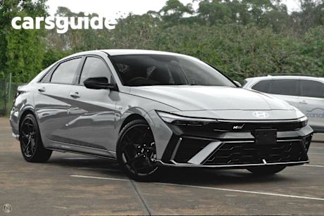 Grey 2025 Hyundai I30 Sedan N Line