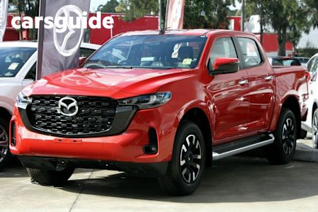 Red 2024 Mazda BT-50 Dual Cab Pick-up GT (4X4)