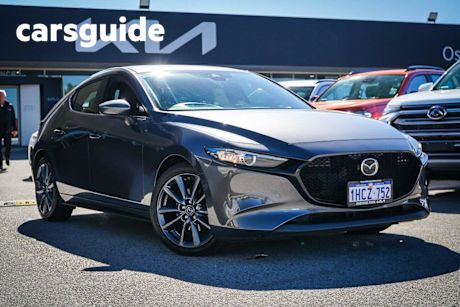 Grey 2020 Mazda 3 Hatchback G25 GT