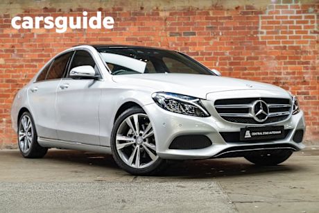Silver 2016 Mercedes-Benz C200 Sedan