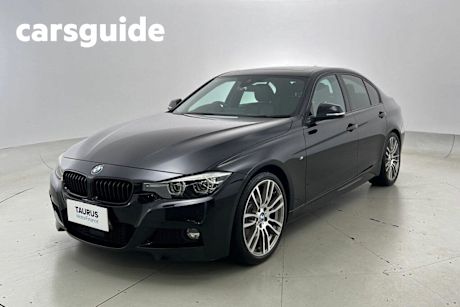 Black 2018 BMW 330I Sedan M-Sport