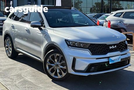 Silver 2023 Kia Sorento Wagon GT-Line 7 Seat