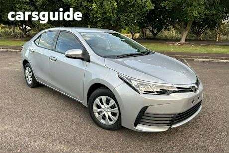 Silver 2017 Toyota Corolla Sedan Ascent