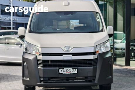 White 2021 Toyota Hiace Van Slwb