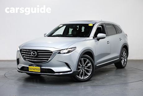 Silver 2018 Mazda CX-9 Wagon GT (fwd)