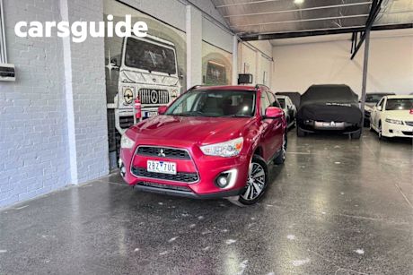 Red 2014 Mitsubishi ASX Wagon LS (2WD)