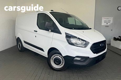 White 2021 Ford Transit Custom Van 340S (swb)