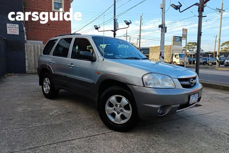 Silver 2004 Mazda Tribute Wagon Limited Sport