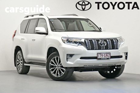 White 2023 Toyota Landcruiser Prado Wagon Kakadu