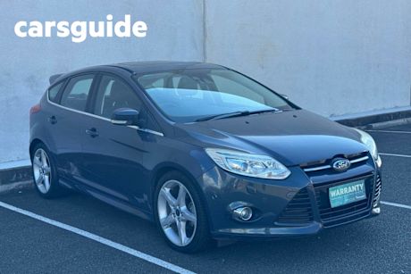 Grey 2012 Ford Focus Hatch LW MKII Titanium Hatchback 5dr PwrShift 6sp 2.0DT