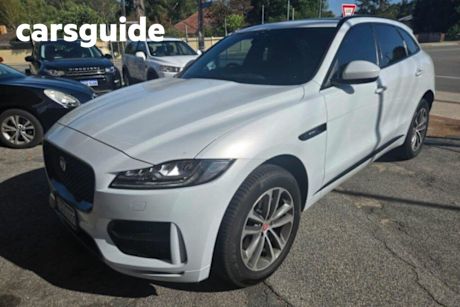 White 2016 Jaguar F-Pace Wagon 30d R-Sport AWD