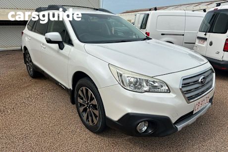 White 2015 Subaru Outback Wagon 2.5I