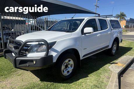 White 2017 Holden Colorado Crew Cab Pickup LS (4X4)