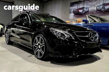Black 2015 Mercedes-Benz E250 Coupe