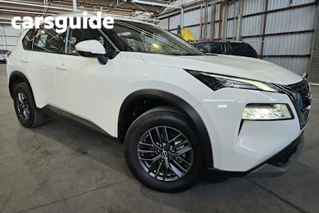 White 2024 Nissan X-Trail Wagon ST (2WD)
