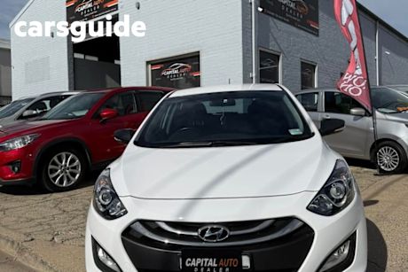 White 2014 Hyundai I30 Hatchback Trophy