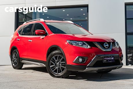 Red 2016 Nissan X-Trail Wagon ST-L N-Sport SE Black (4X4)