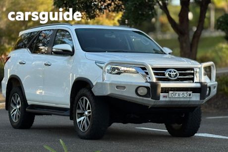 White 2015 Toyota Fortuner Wagon Crusade