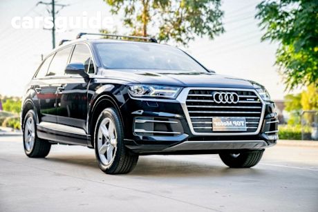 Blue 2017 Audi Q7 Wagon 3.0 TDI Quattro (160KW)