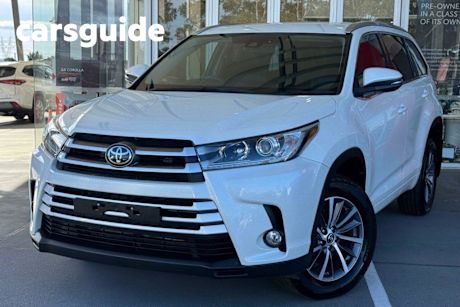 White 2019 Toyota Kluger Wagon GXL (4X4)